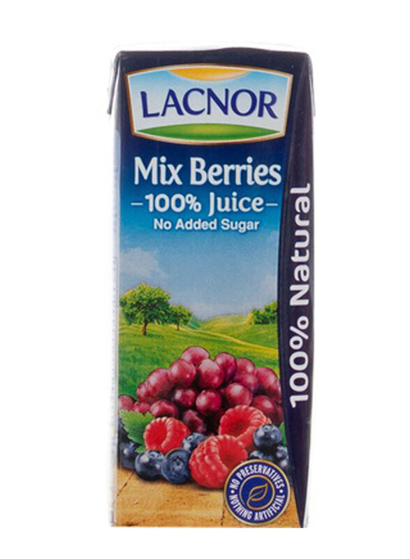 

Lacnor Mix Berries Fruit Drink, 180ml