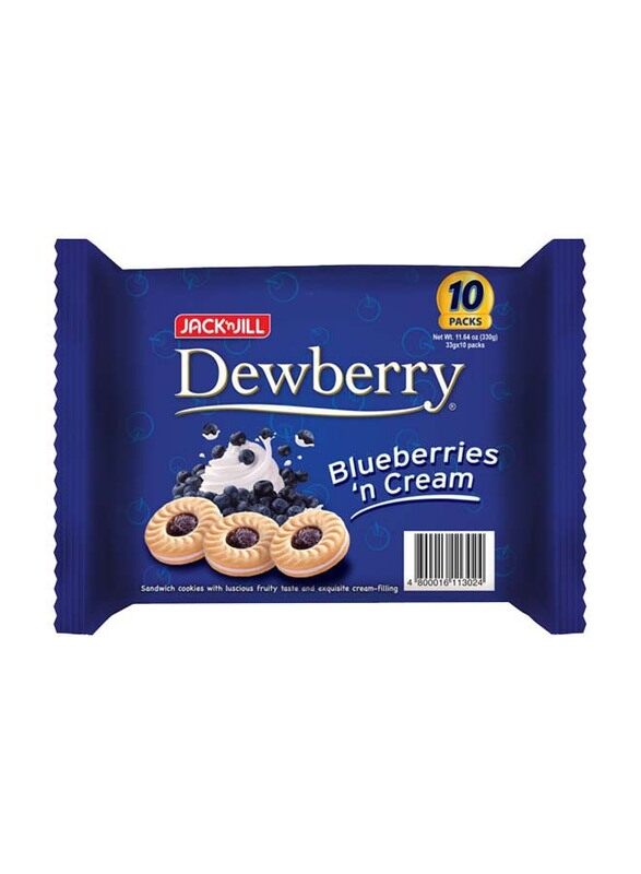 

Jack N Jill Dewberry Blueberry, 10 x 33g