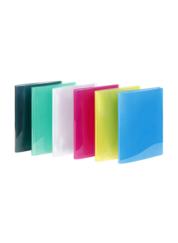 

Viquel A4 Propyglass Display Book, Blue