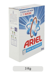 Ariel Laundry Original Scent Powder Detergent, 3 Kg