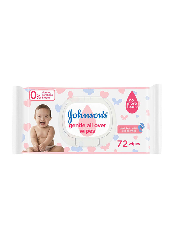 

Johnson's 72-Wipes Baby Gentle Allover Wipes for Babies