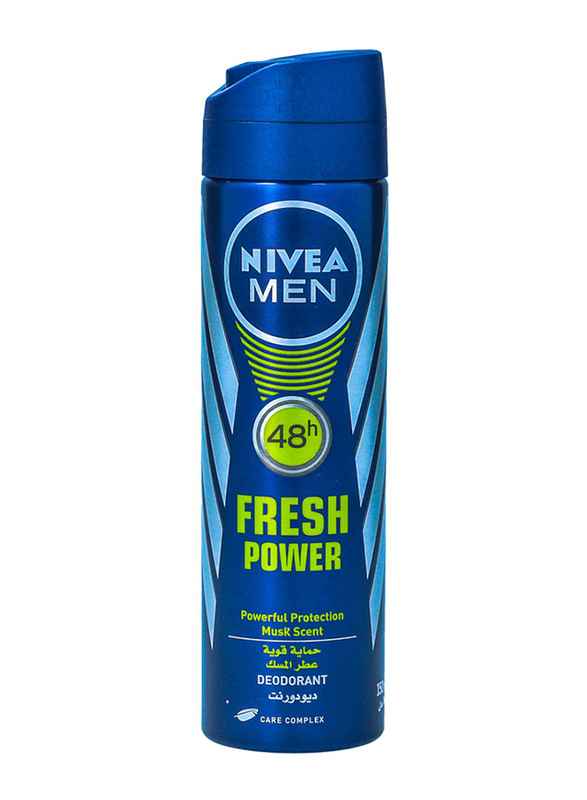 Nivea Fresh Power Deodorant Spray for Men, 150ml