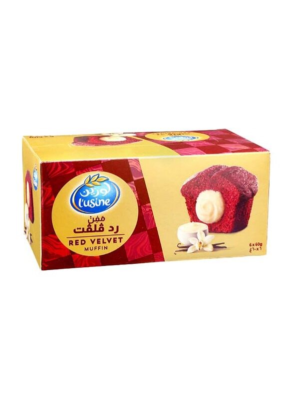 

Lusine Red Velvet Muffin, 6 x 60g
