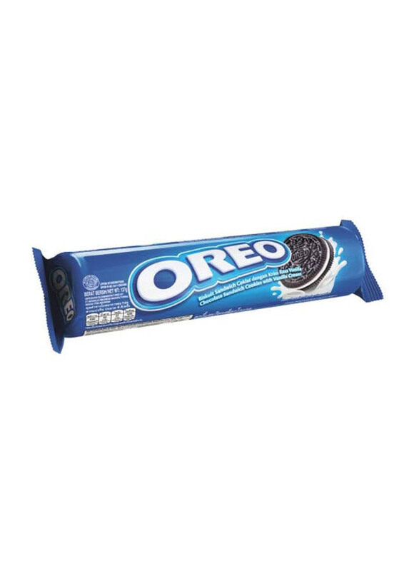 

Oreo Vanilla Flavour Chocolate Sandwich Cookies, 137g