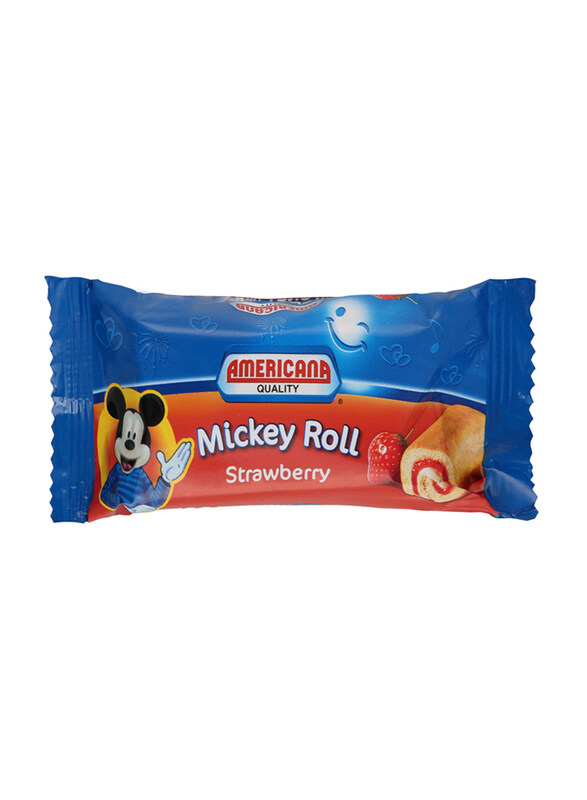 

Americana Strawberry Micky Roll, 20g