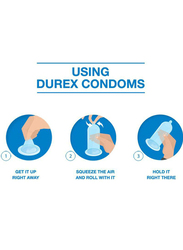 Durex Extra Safe Condom for Men, 6 Pieces