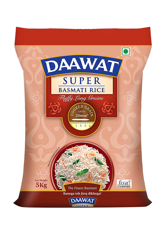 Daawat Super Basmati Rice, 5Kg