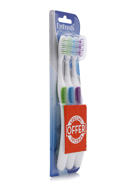 Enfresh Tooth Brush, 3 Pieces