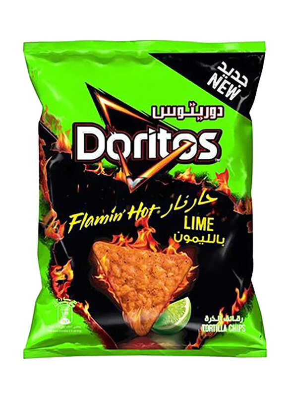 

Doritos Flamin Hot Lime Tortilla Chips, 48g