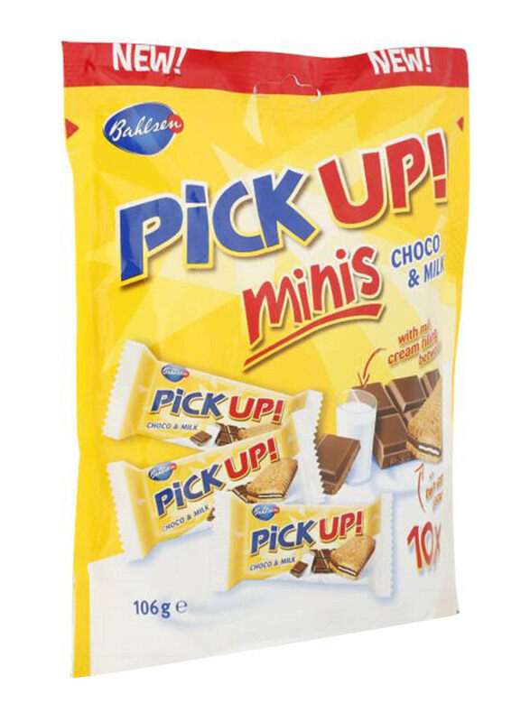 

Bahlsen Pick Up Minis Choco & Milk Biscuit, 106g