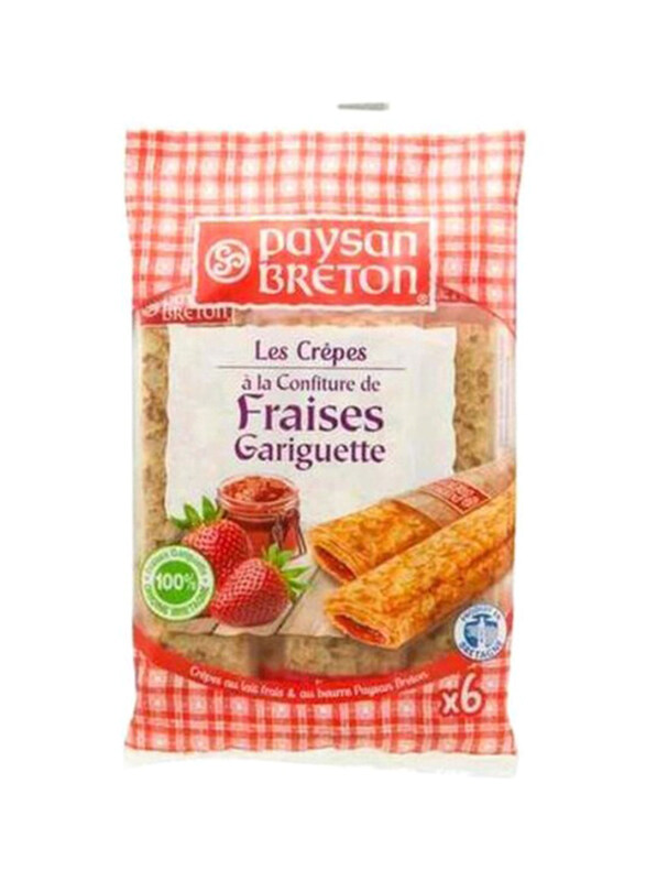 

Paysan Breton Strawberry Filled Crepes 6 Pieces, 180g