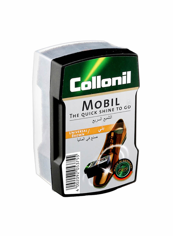 Collonil Mobil Shoe Sponge, Brown