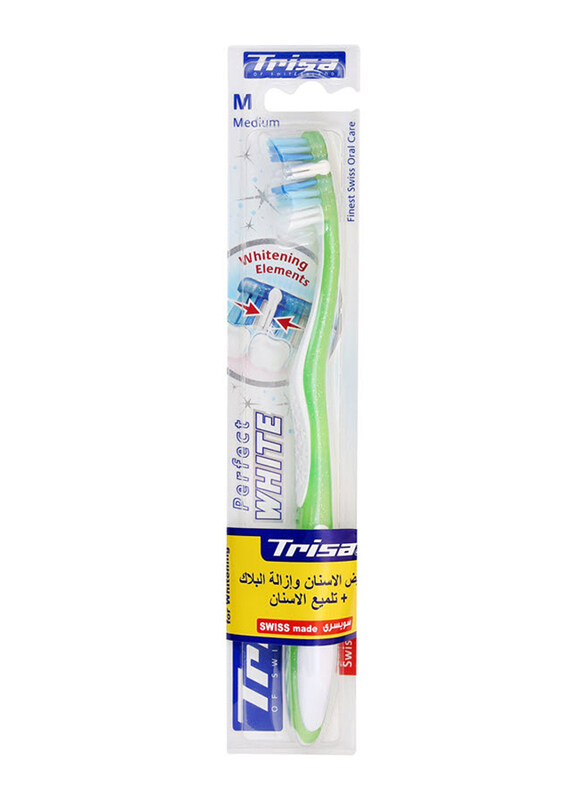 

Trisa Perfect Comfort Tooth Brush, White, Medium