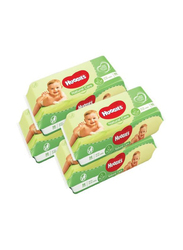 Huggies Pure Baby Cleansing Wipes, 4 x 56 Pieces