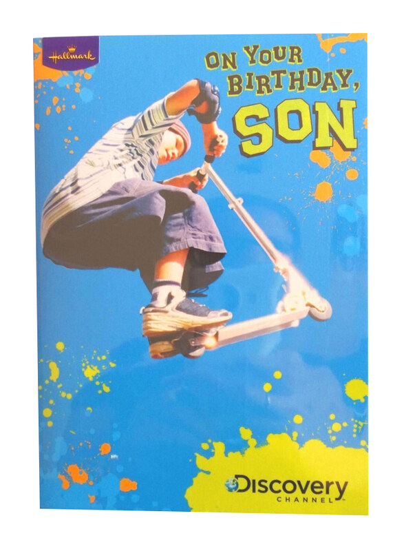 

Hallmark Son Birthday Card, 050, Multicolour