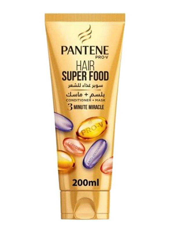 

Pantene Conditioner Superfood Mask for All Hair Types, 200ml