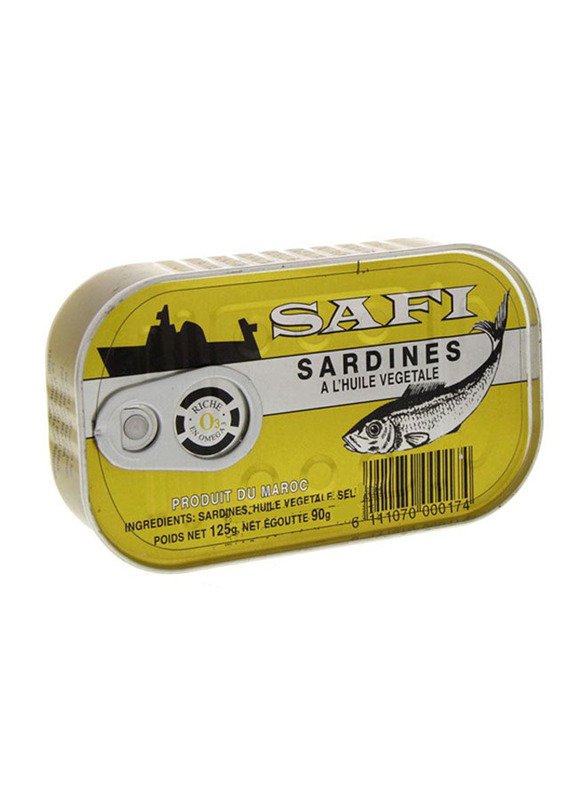 Safi Sardines Veg Oil, 125g