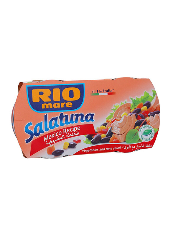 

Rio Mare Salatuna Tuna Meat In Mexican Recipe, 2 Cans x 160g