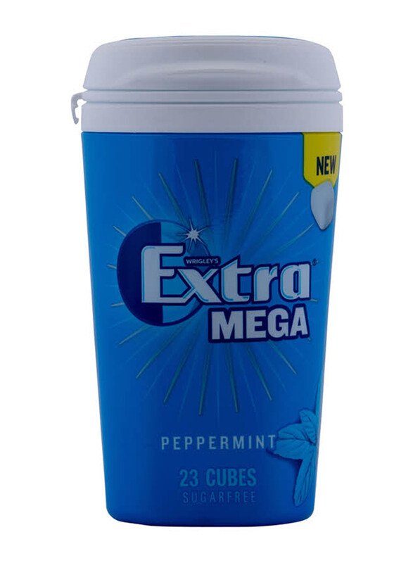 

Wrigley's Extra Mega Peppermint Gum Cubes, 51.5g