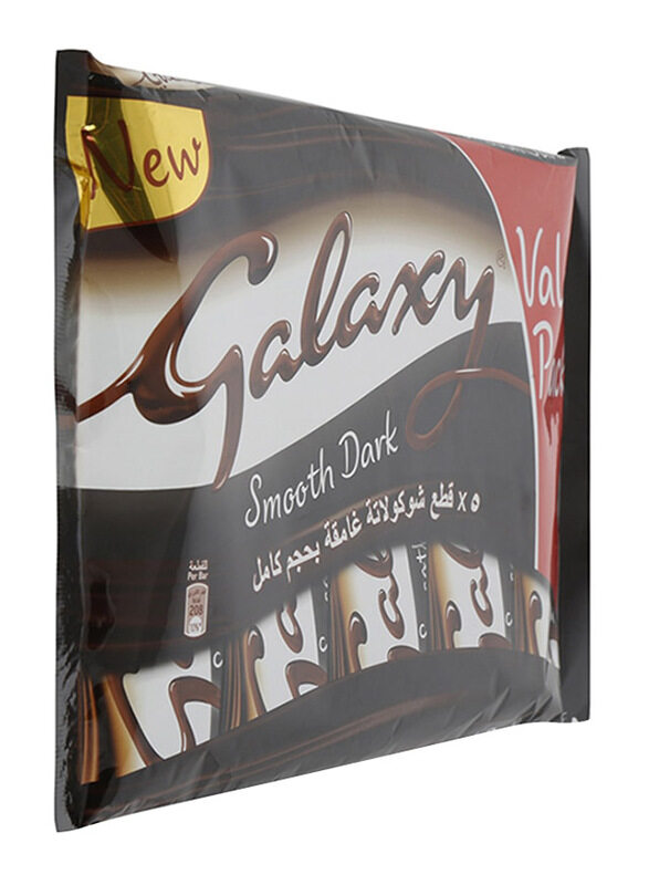 

Galaxy Smooth Dark Chocolate Bars, 5 x 40g