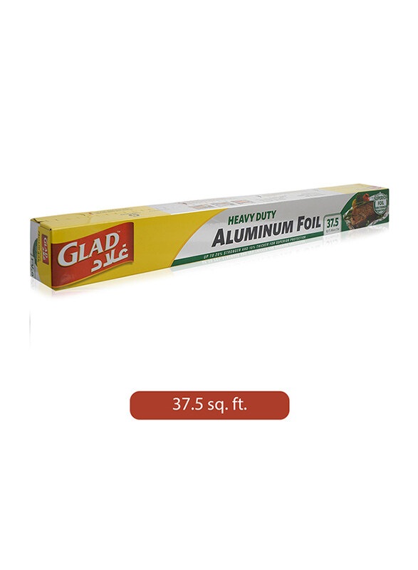 

Glad Heavy Duty Aluminum Foil, 37.5 sq.ft.