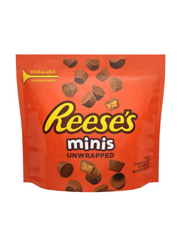 

Reese's Reeses Minis Unwrapped Milk Chocolate & Peanut Butter Cup, 185g