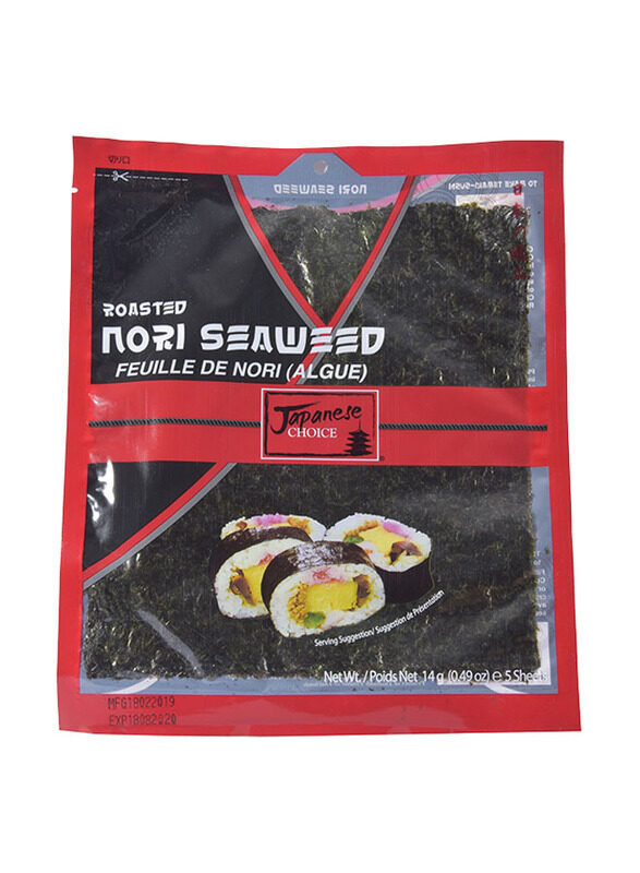 

Japanese Choice Nori Seaweed Sheets, 14g