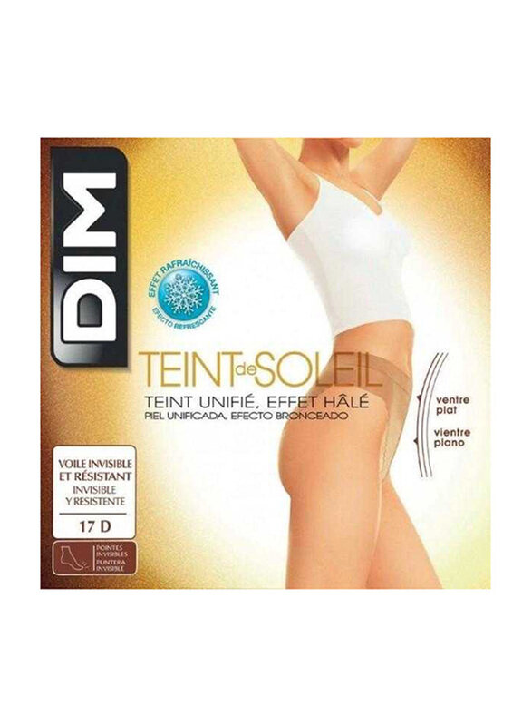 

DIM 17D Hale Pantyhose, Beige, Size 2
