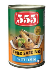555 Fried Sardines with Tausi, 155g