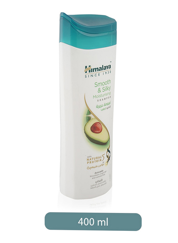 Himalaya Smooth and Silky Moisturising Shampoo for Dry Hair, 400ml