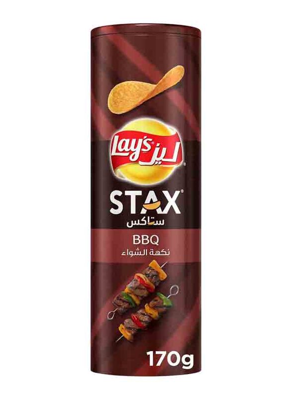 Lay's Stax BBQ Potato Chips, 170g
