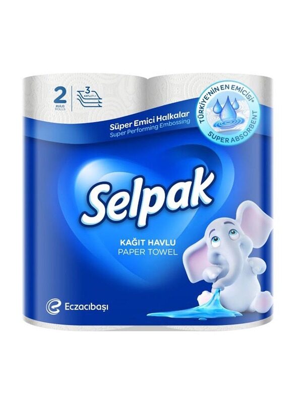 

Selpak Paper Towel, 2 Rolls