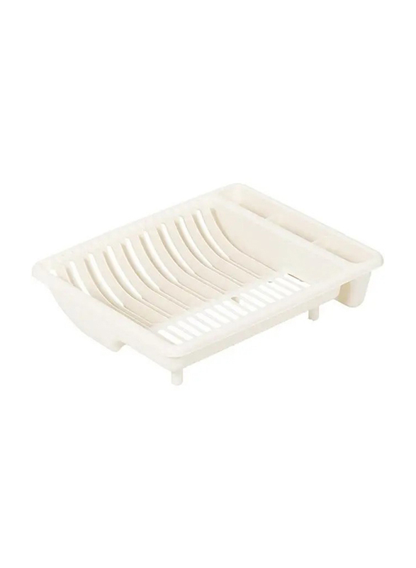 Addis Kitchen Dishes Draining Rack, Beige