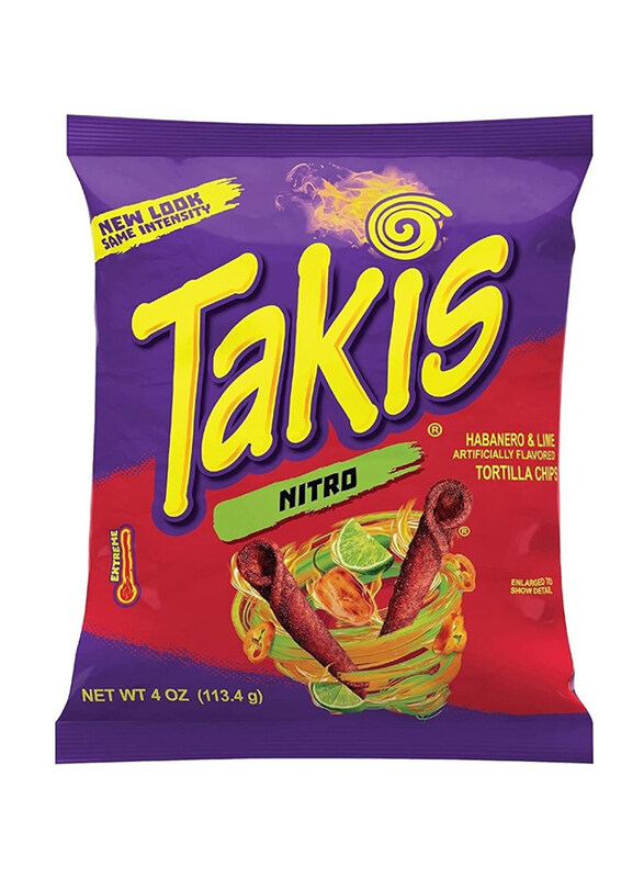 

Takis Nitro Habanero Lime Flavored Tortilla Chips, 113.4g