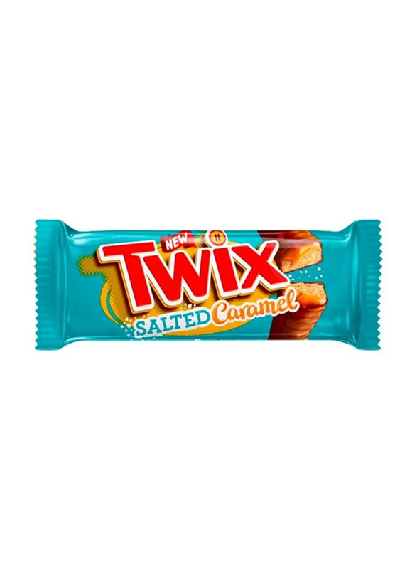 

Twix Twin Salted Caramel Chocolate Bar, 46g