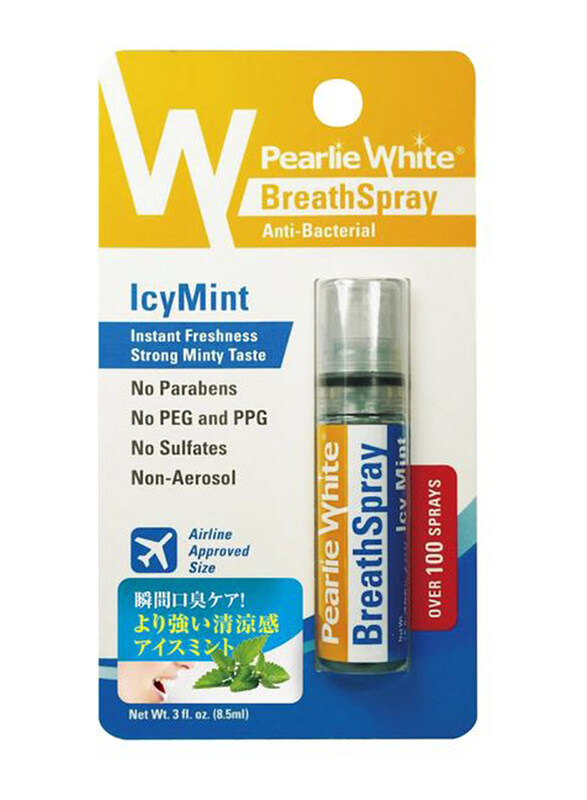 

Pearlie White Icy Mint Breathe Spray, 8.5ml
