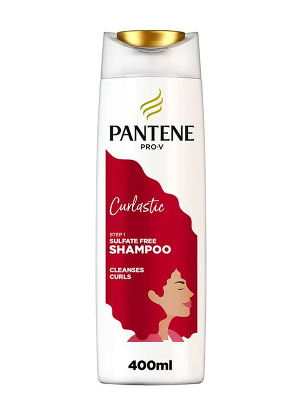 Pantene Pro-V Curlastic Sulfate-Free Shampoo, 400ml