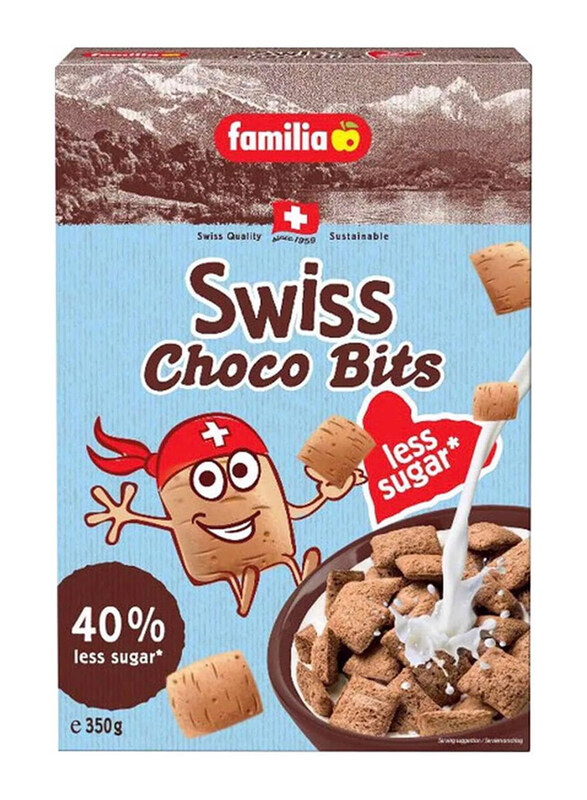 

Familia Less Sugar Swiss Choco Bits, 350g