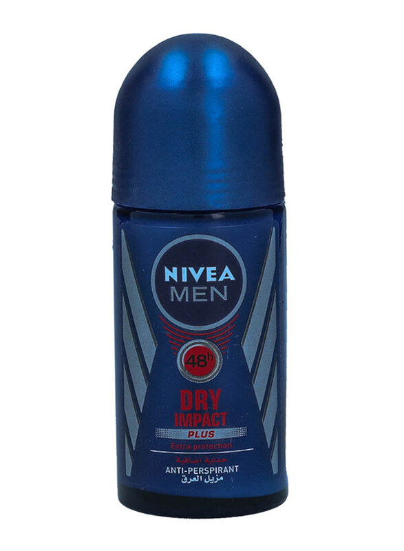 

Nivea Dry Impact Plus Roll On Deodorant for Men, 50ml