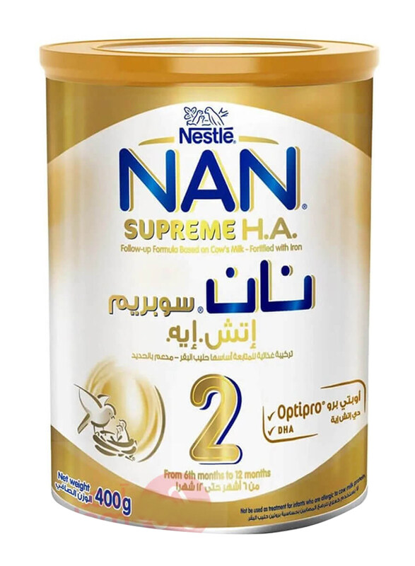 

Nestle NAN Supreme H.A 2 Follow-Up Formula, 400g