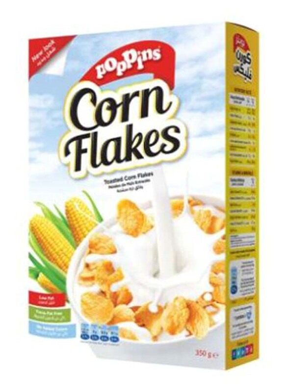 

Poppins Toasted Corn Flakes, 350g