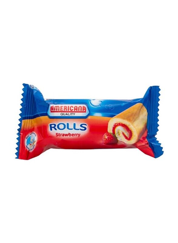 

Americana Strawberry Roll Cake, 20g