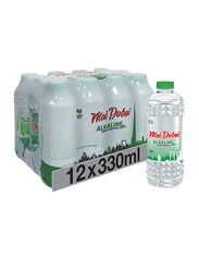 Mai Dubai Alkaline Zero Sodium Water, 12 Bottles x 330ml