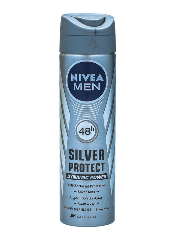 Nivea Silver Protect Deodorant Spray for Men, 150ml