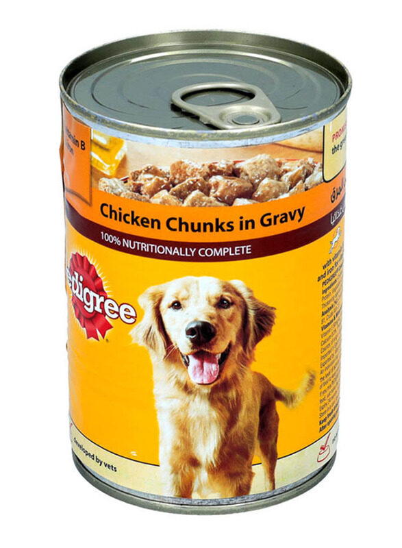 

Pedigree Chicken Chunks in Gravy Dog Food, 400g