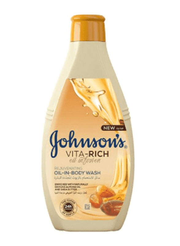 Johnson's Vita Rich Oil-in-Body Wash, 400ml