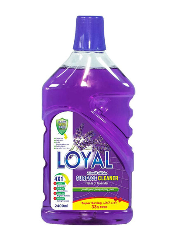 

Loyal 4-in-1 Lavender & Jasmine Scent Liquid Surface Cleaner, 2.4L
