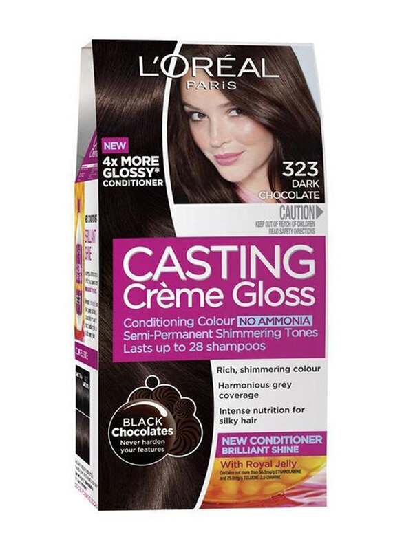 

L'Oréal Paris L'Oreal Paris Casting Creme Gloss Hair Color, 323 Dark Chocolate