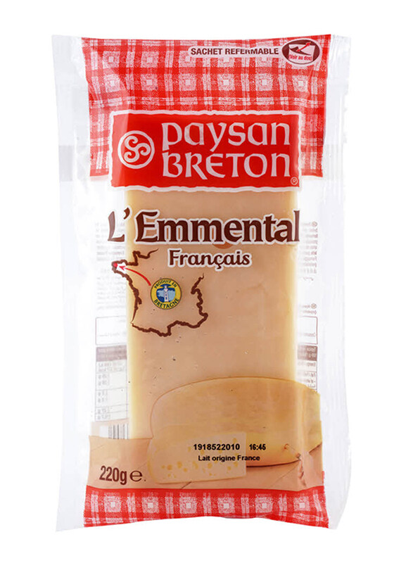 

Paysan Breton L'Emmental Cheese Portion, 220g
