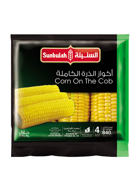 

Sunbulah Corn On The Cob, 4 x 840g